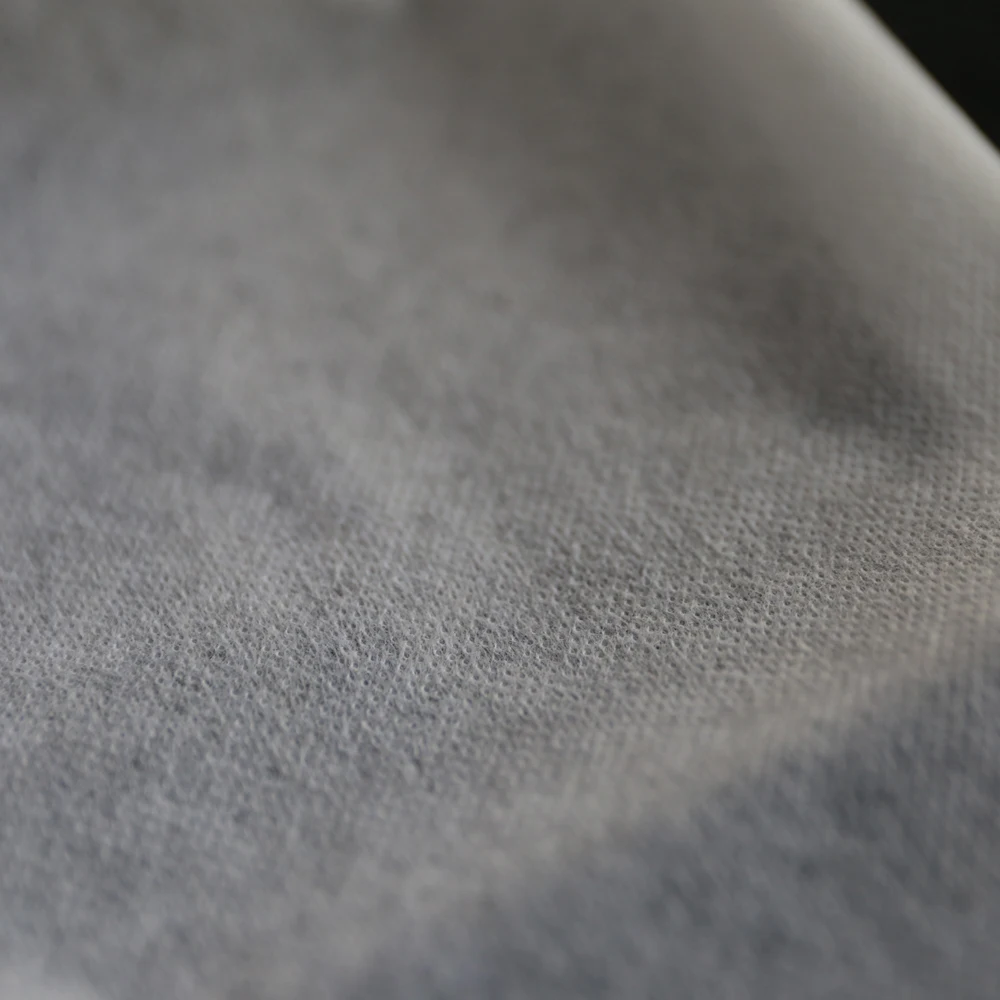 Двойной Dot иглы пробитые Нетканая плавкие Interlining Interfacing ткань с покрытием WF8550