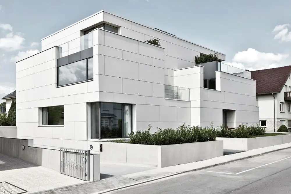 waterproof high density 1.6g/cm3 composite fiber cement cladding water board  color fiber cement board fibre cement sheet