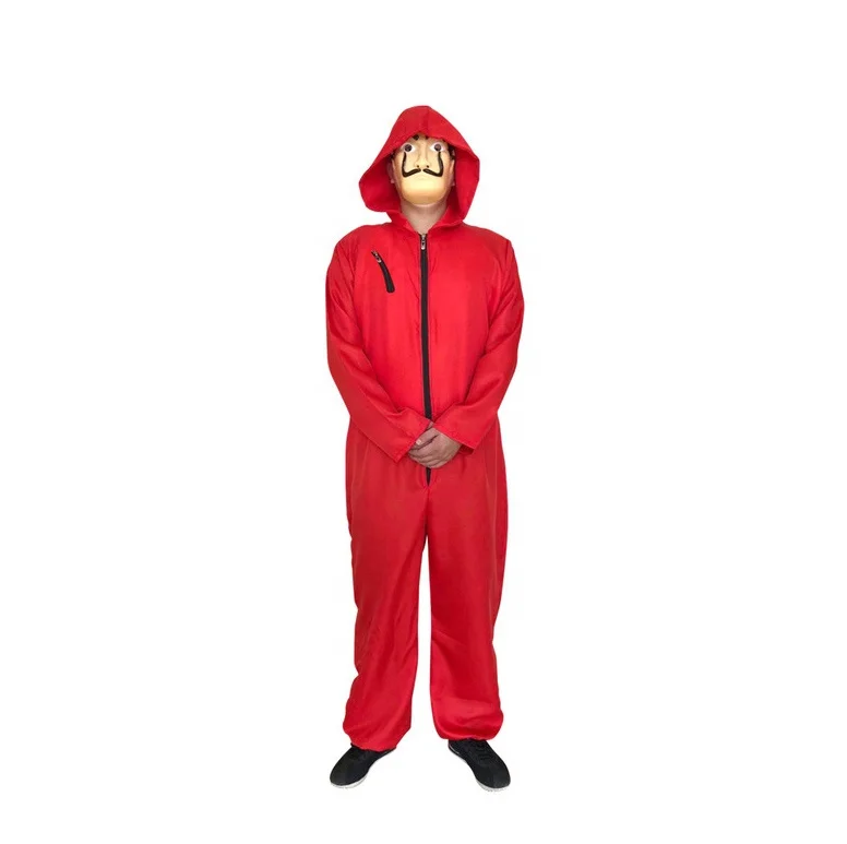 Movie La casa de papel money heist Set Costume And Salvador Dali MASK TV & Movie Costumes