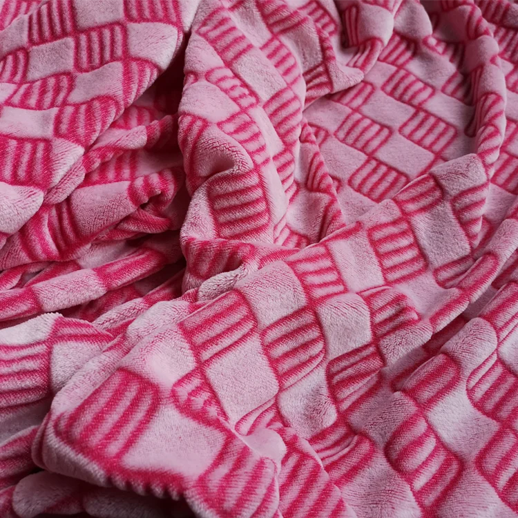 100 polyester custom flannel fabric back printing manufacturers for shaggy rugs