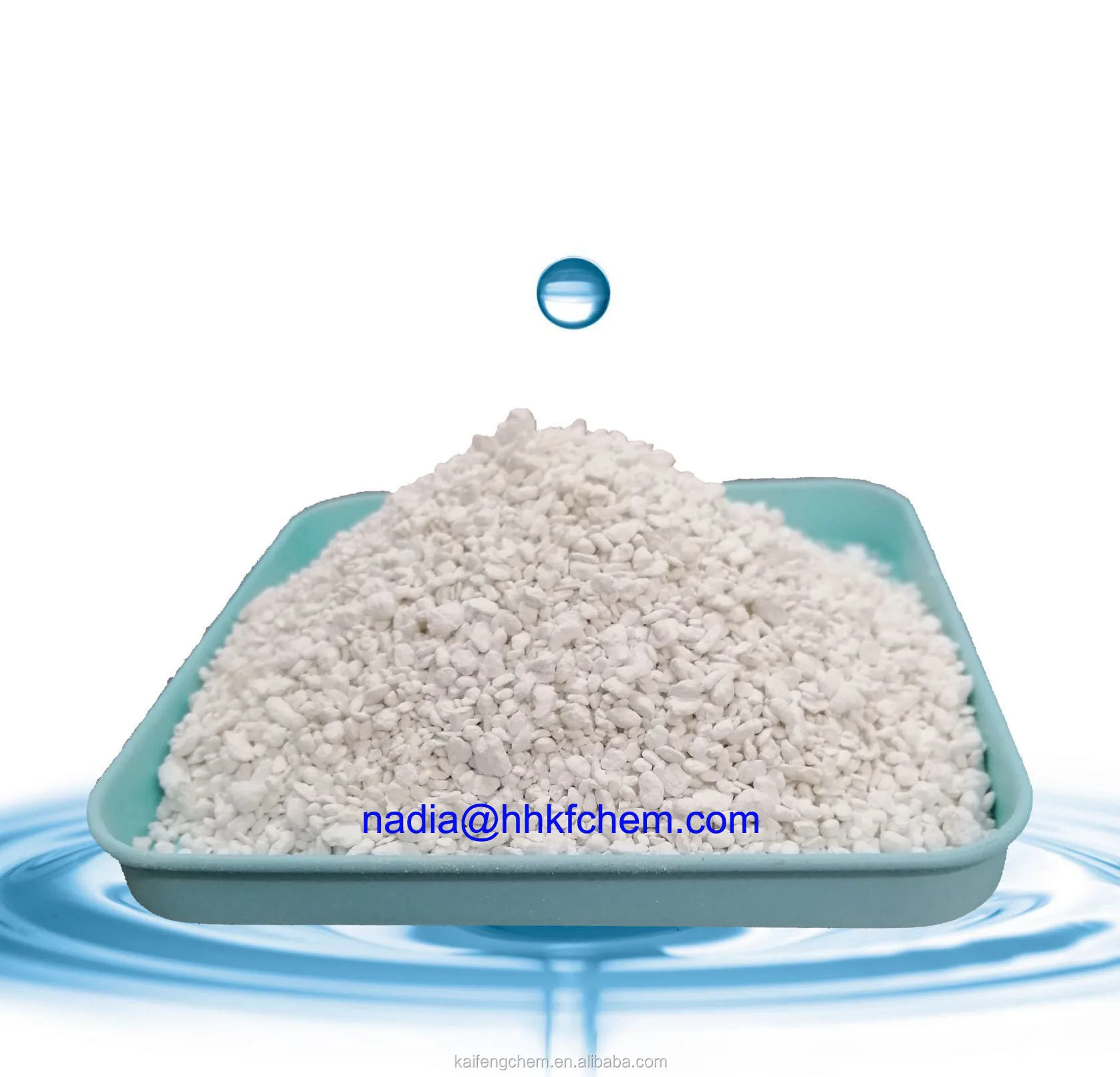 гипохлорит кальция 65% мин. процесс кальция, производитель Tianjin Kaifeng