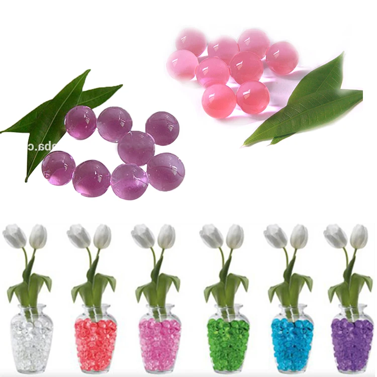 pure non-toxic customized sizes trending products hydrogel beads, crystal soil water beads