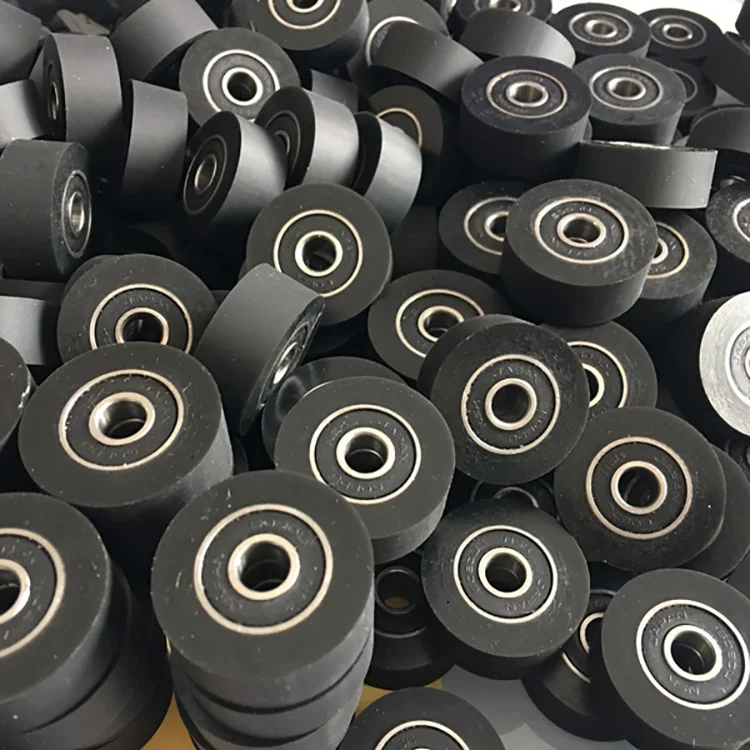 Custom Durable Cast Urethane Divert Wheel PUR Guide Wheel