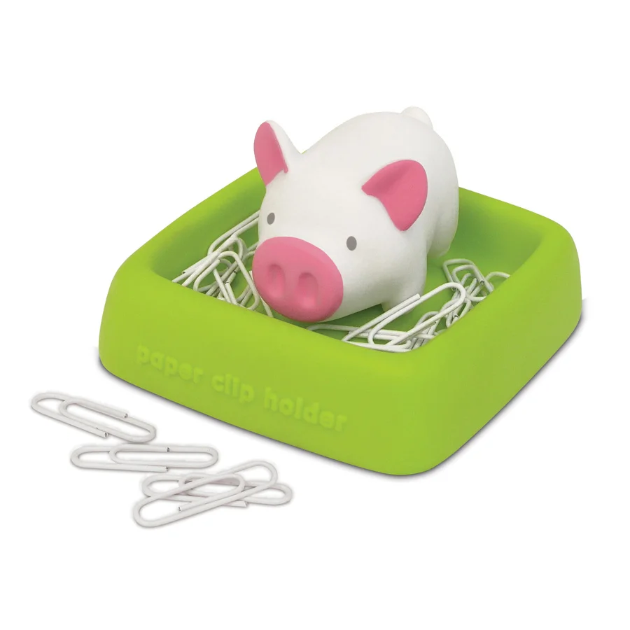 
Детский Магнитный симпатичный держатель для бумаги в форме животного с зажимами 