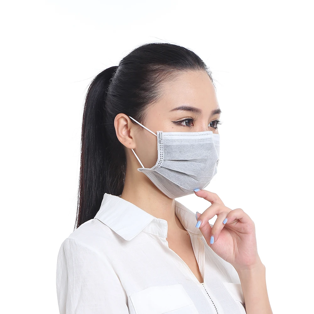 4-Ply Custom Protective Disposable Active Carbon Face Mask