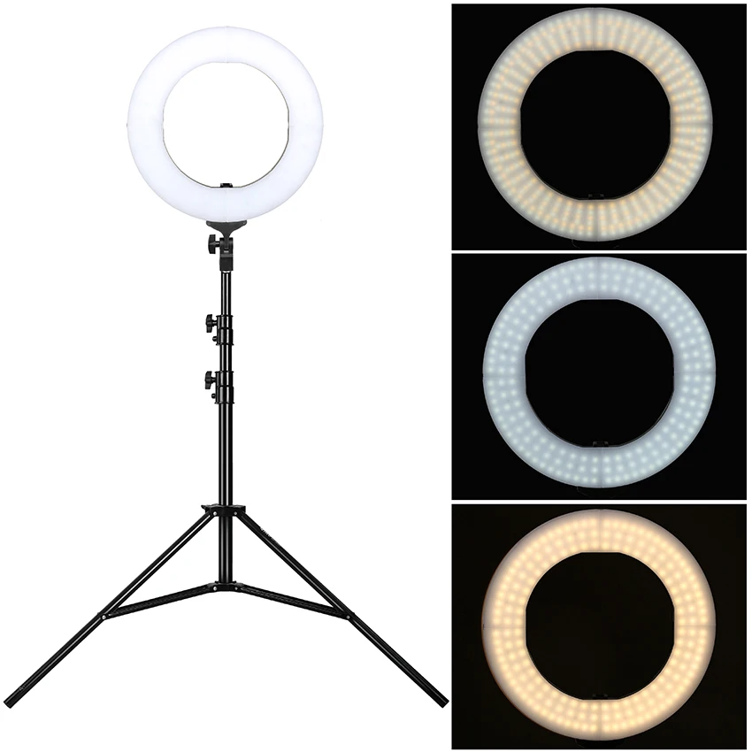 14inch LED SMD circle light 41W 336pcs LED Ring Light 3200-5600K Dimmable Photo/Video for YouTube and make up lighting