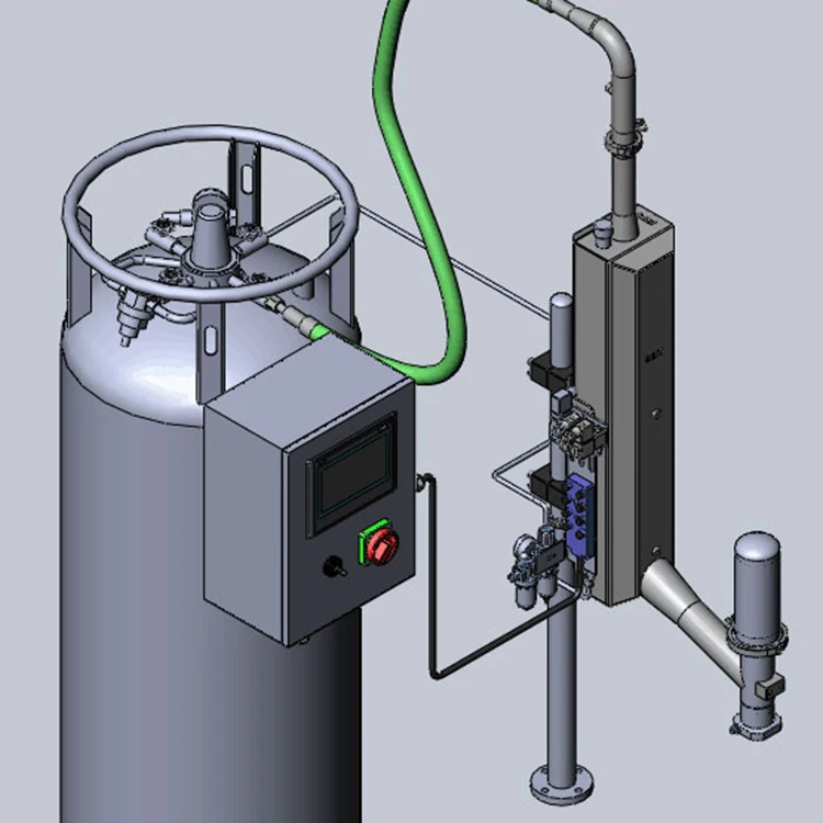 liquid nitrogen dosing machine for beverage