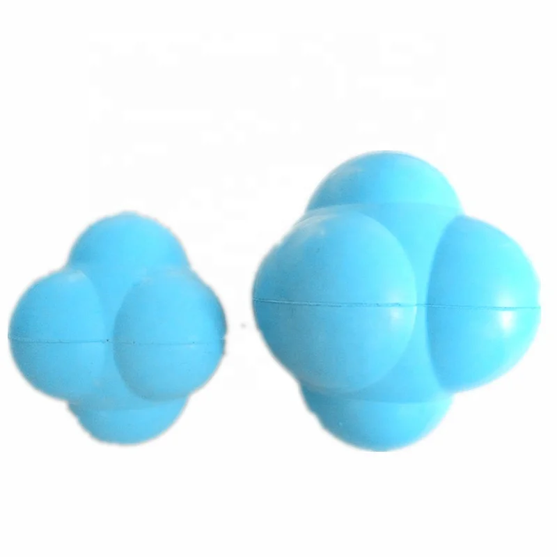 
Six Sided Sports Speed Boxing Training Agility Softball Baseball Reflex Reaction Bouncing Ball 