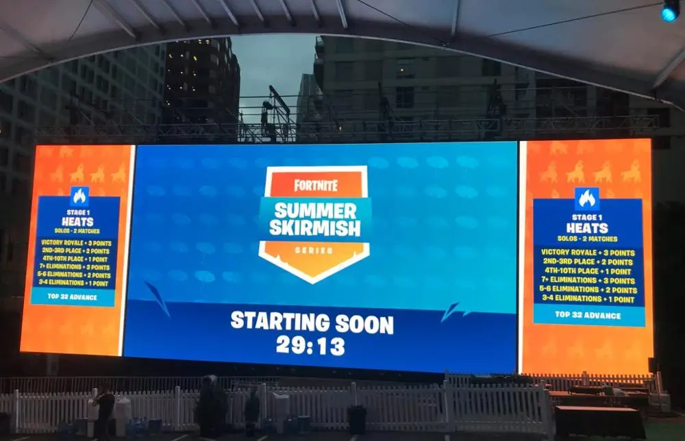 2019 best selling  top view panel led giant P4.81 P3.91Outdoor LED screen for rentals