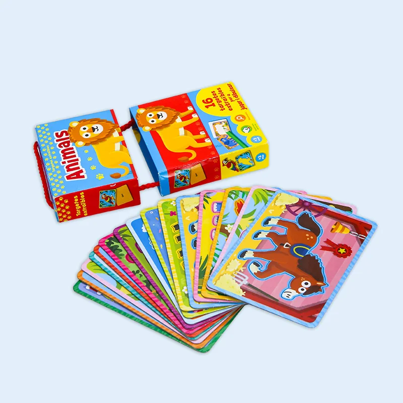 Custom Normal Paper Game Entertainment Learning Playing Cards Game Cards for Kids yahoo and unique games card
