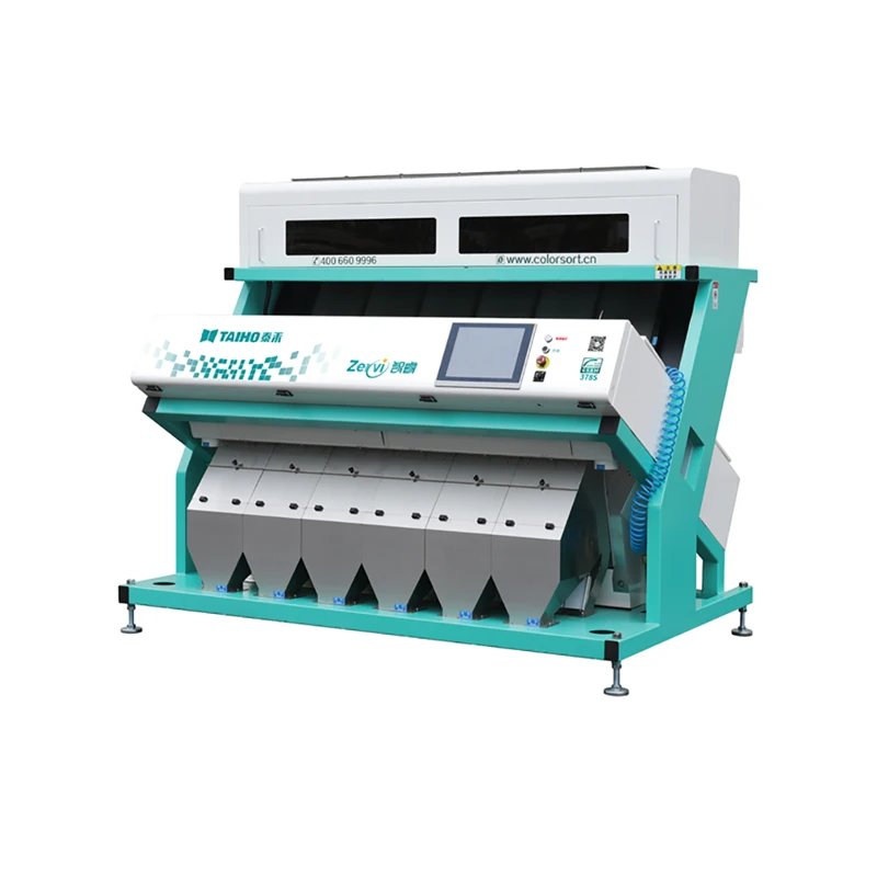 Leaf tobacco color sorter machine
