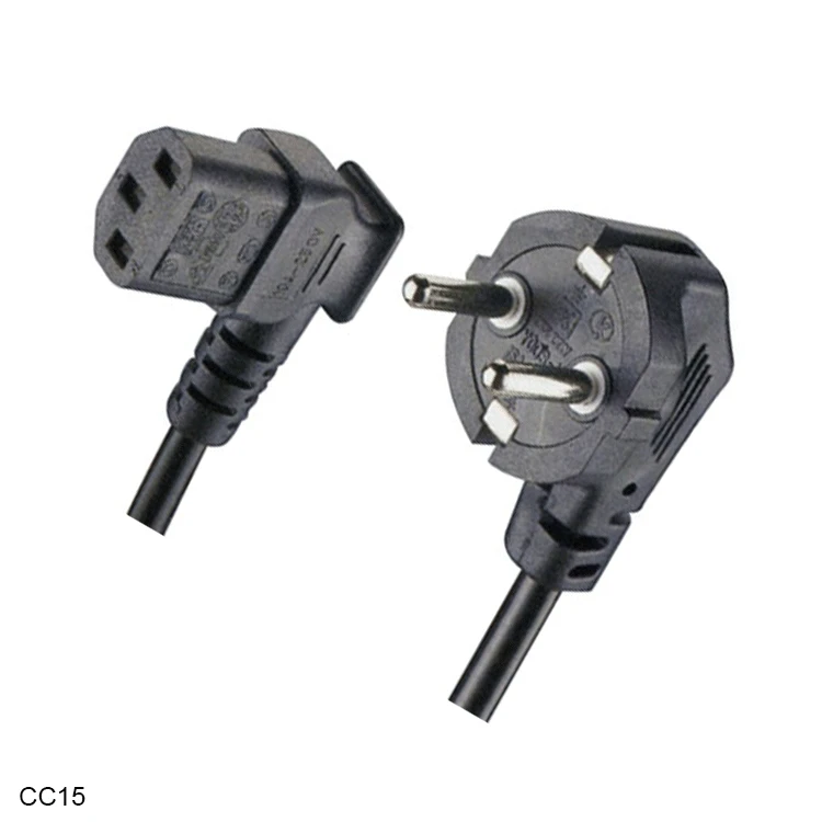 16A Корея Тип 3 булавки AC Plug мужчин и женщин IEC C13 разъем кабель-удлинитель Электрический провода сушилка мощность шнур