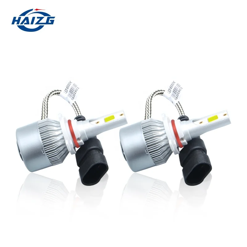 C6 11000 lumen H4 LED Headlight Bulbs H7 Car LED Headlight