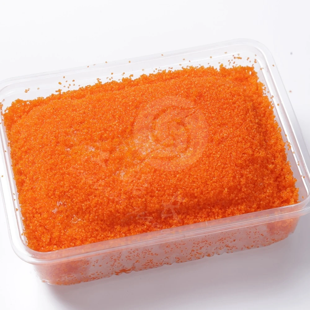 YELLOW FROZEN SEASONED FLYING FISH ROE 10kg/box
