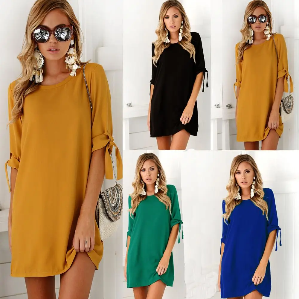 Лидер продаж, Весенняя свободная длинная хлопковая рубашка в Корейском стиле с круглым вырезом и длинными рукавами