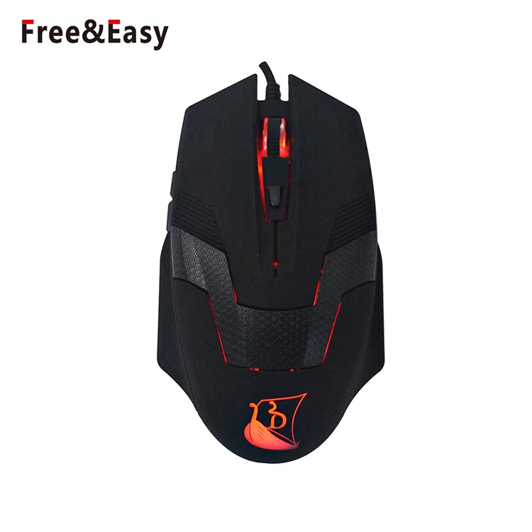 Genius 6 кнопок светодиодный свет проводной светящиеся компьютер игровая мышь