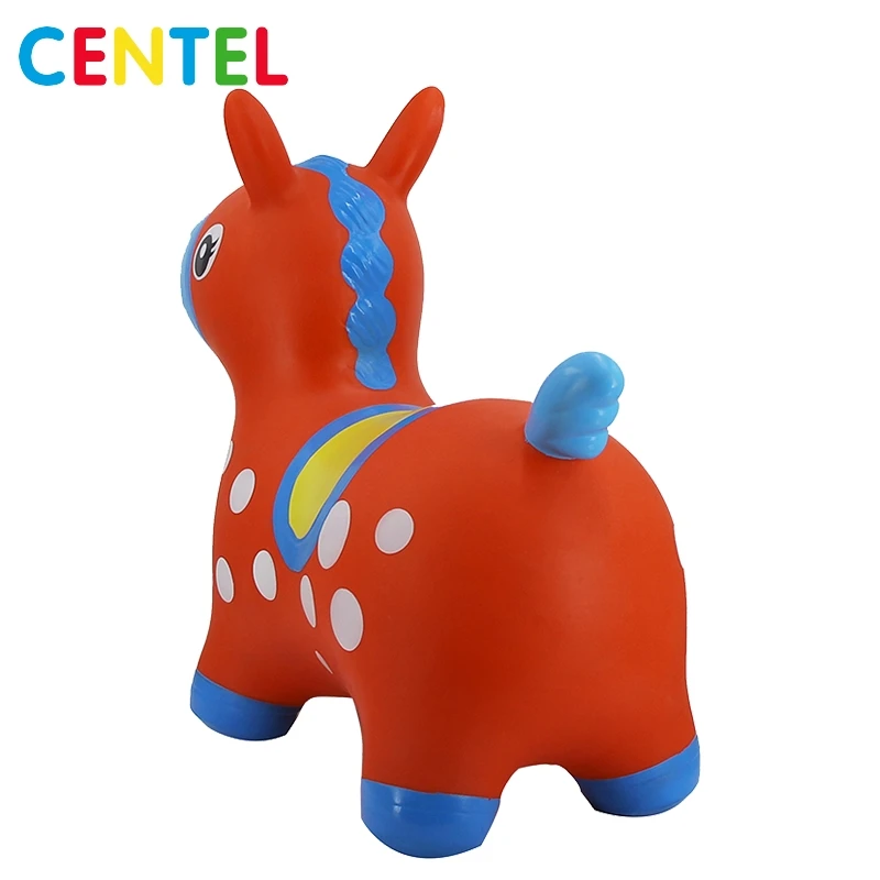 
Inflatable jumping animal hoppers toy 