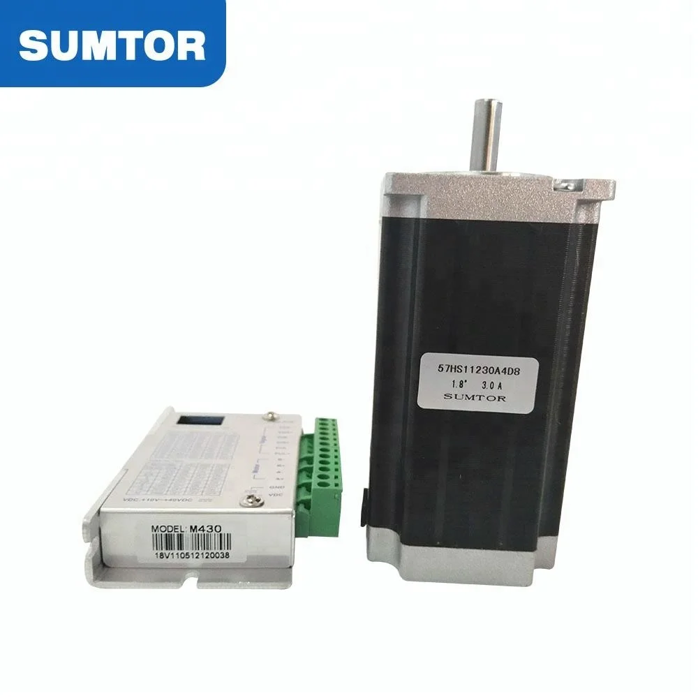 112-миллиметровый 3A nema 23 шаговый двигатель 57byg250c комплект с M430 32 драйвером подразделения