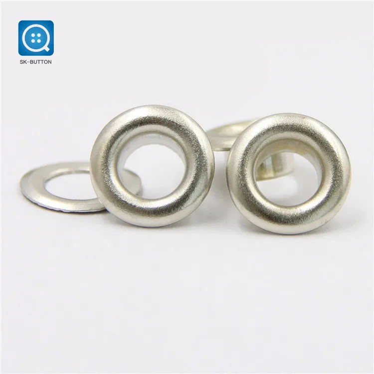 custom color size sliver nickle free copper eyelet grommets eyelets for clothing