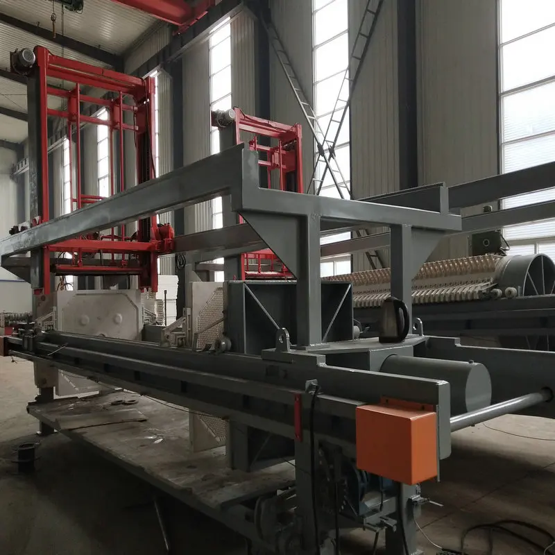 Stone Industry Ceramic Automatically Pulling Plate Cooking Oil Filter Press Machine