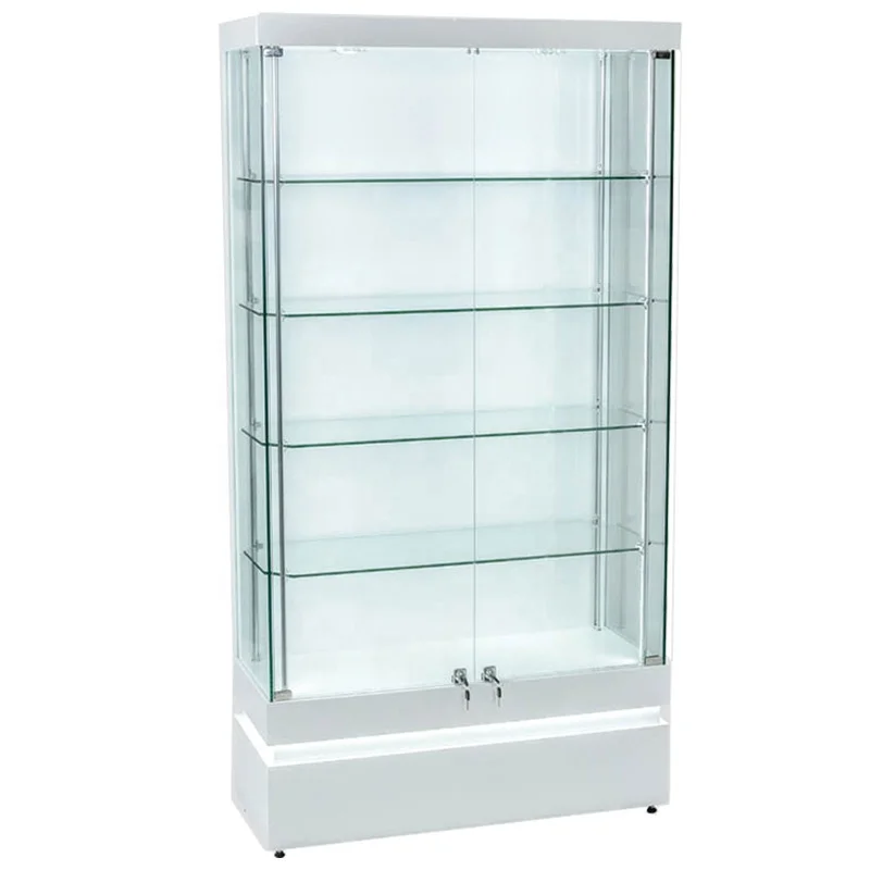 Розничный коммерческий стеклянный витрина для розничных магазинов