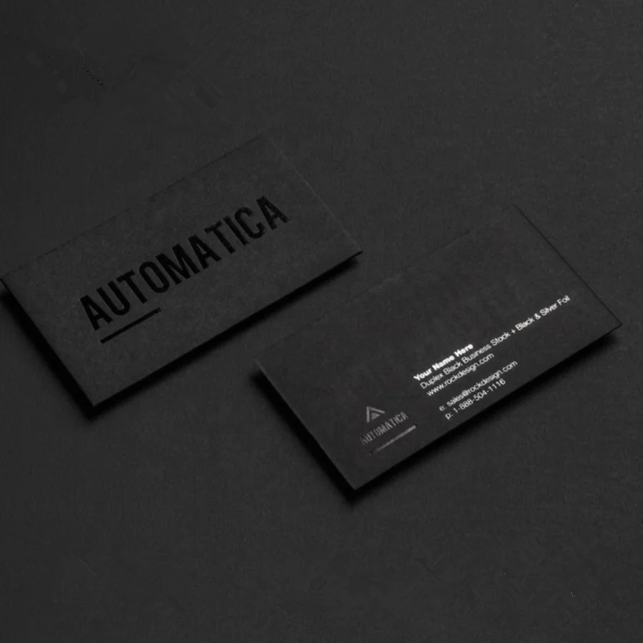 Card Production Printing High-end Business Card Customized Color Double-sided Card Printing Design