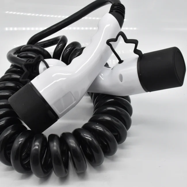 Electrical 16A 32A IEC 62196-2 double plug type 2 ev connector