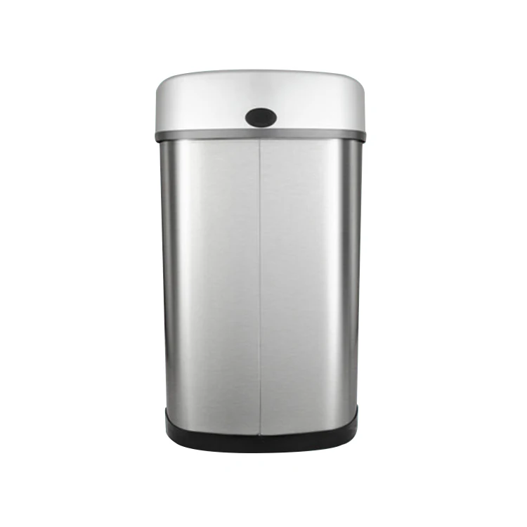 13 gallon 50 liter stainless steel eco friendly automatic kitchen sensor trash can