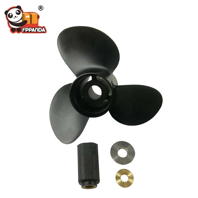 Hot sale marine outboard engine ship propeller with shaft for Johnson,Evinrude,OMC 40-140 hp