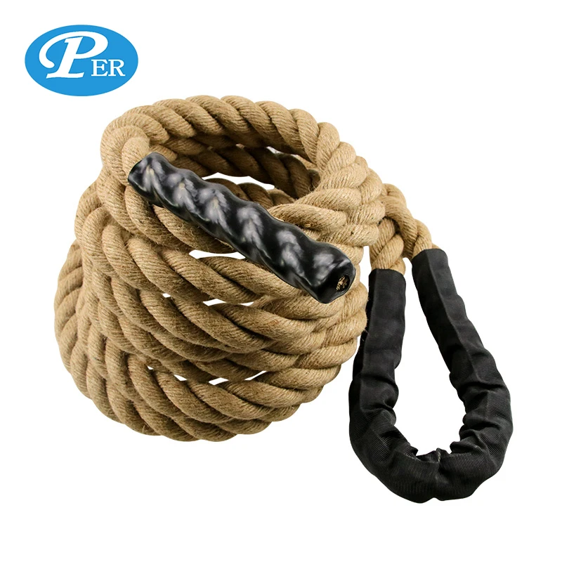 Higher quality cheaper OEM polyester training power battle rope