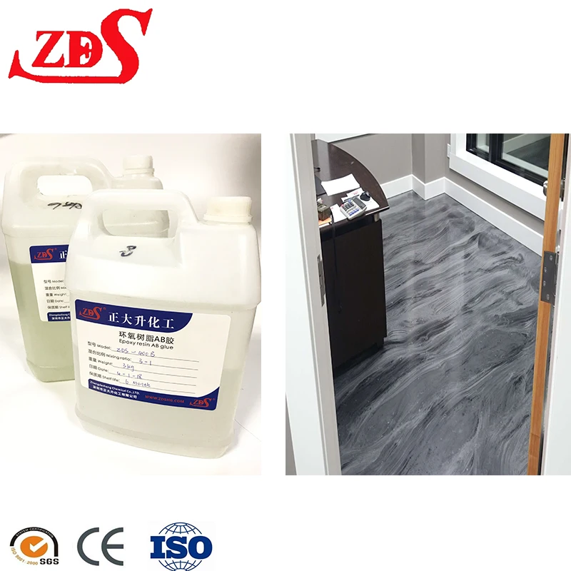 Epoxy Resin with Metallic Pigment for Flooring