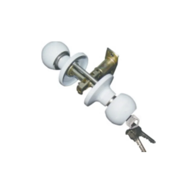 Сферический деревянный дверной замок 9.14.12030, Круглый ручной замок, трубчатый замок
