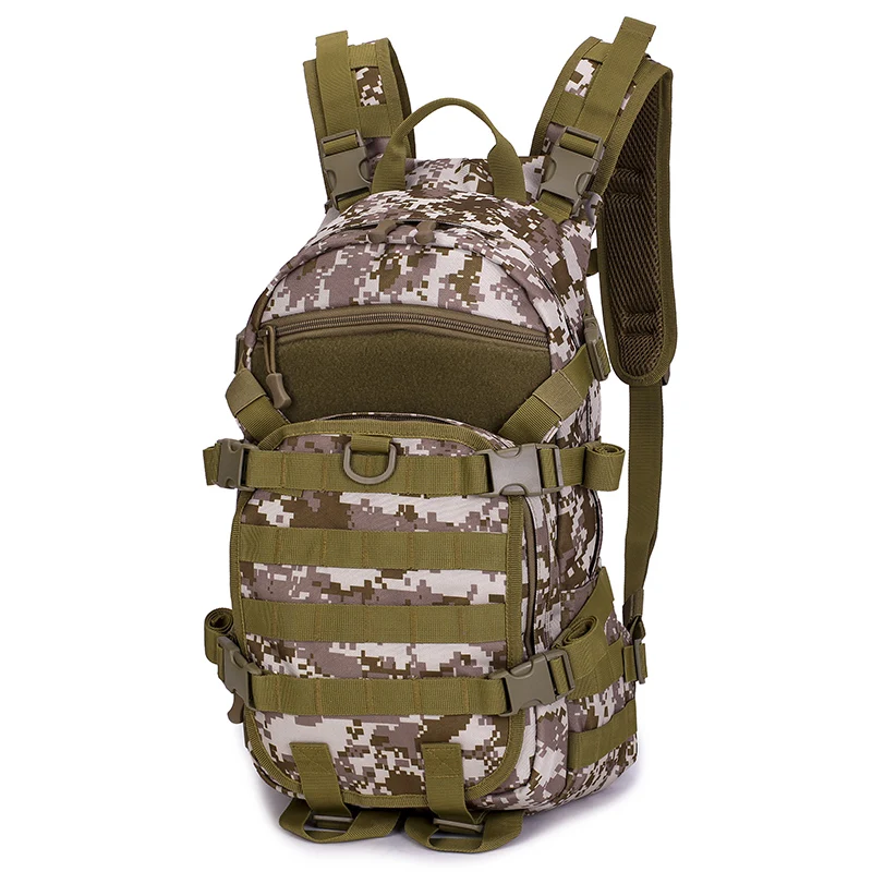 High quality military travel smooth operation camouflage backpack