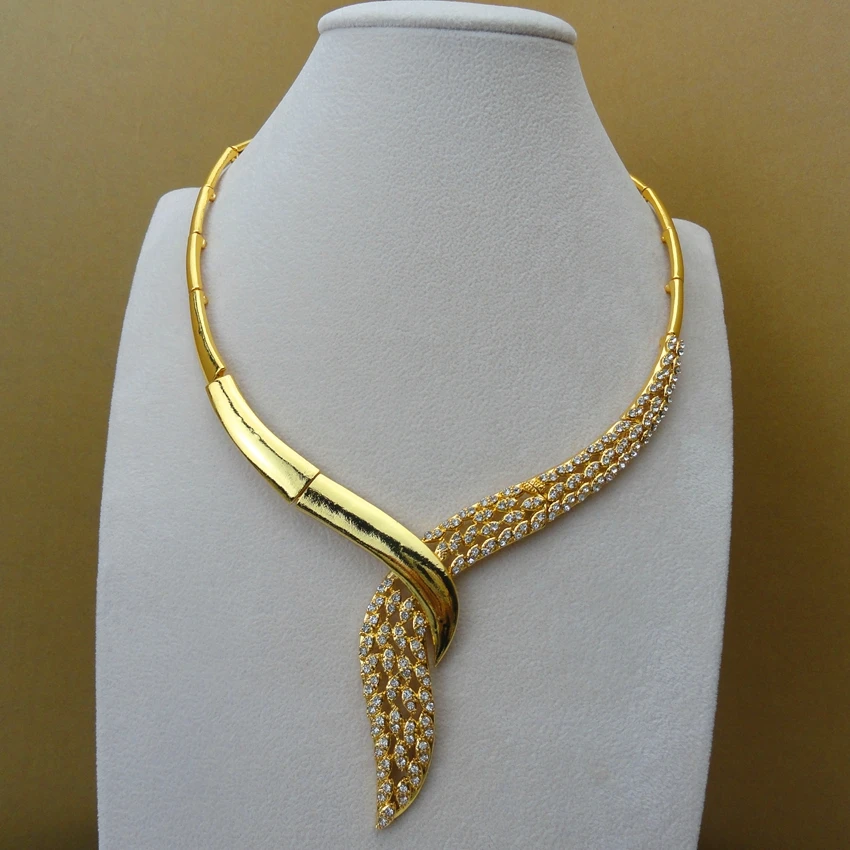 Yuminglai 2019 Unique Design Fashion Jewellery Set Luxury African Ladies Jewelry sets Dubai Jewelry Sets FHK5857