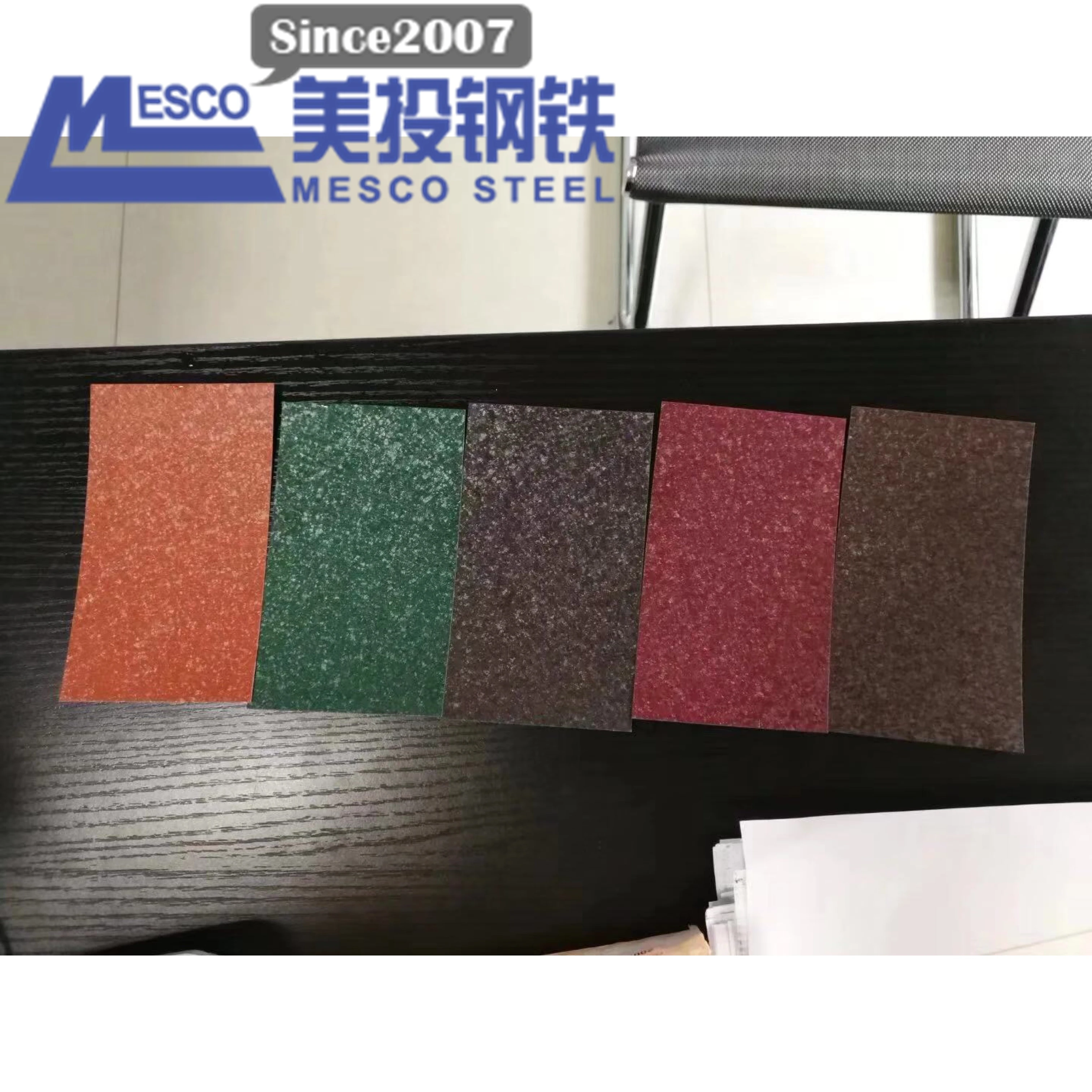 High Quality Matte Surface prepainted galvanized steel coil /Matt surface PPGI/Wrinkle  Color Coated Steel Coil