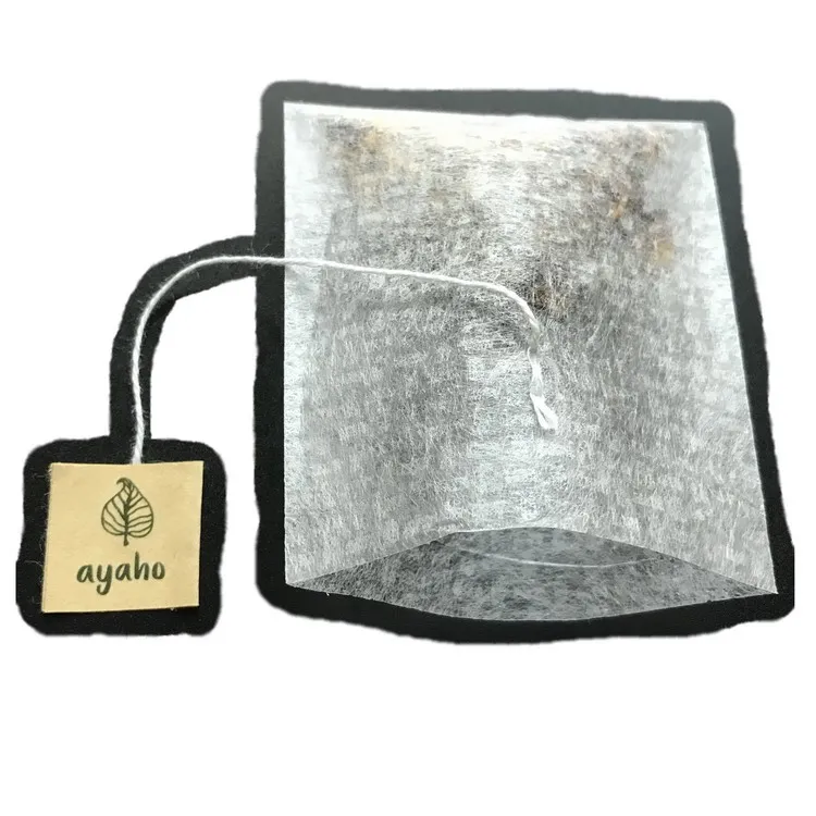 50000 Pcs Custom Made Your Logo Empty Pyramid Pla Biodegradable Corn Fiber Empty Tea Bag