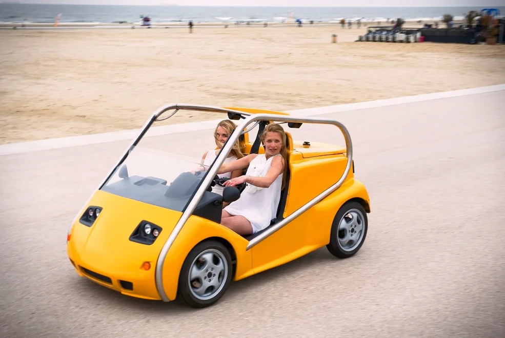 EEC electric car AW9021K 2 seater, street-legal