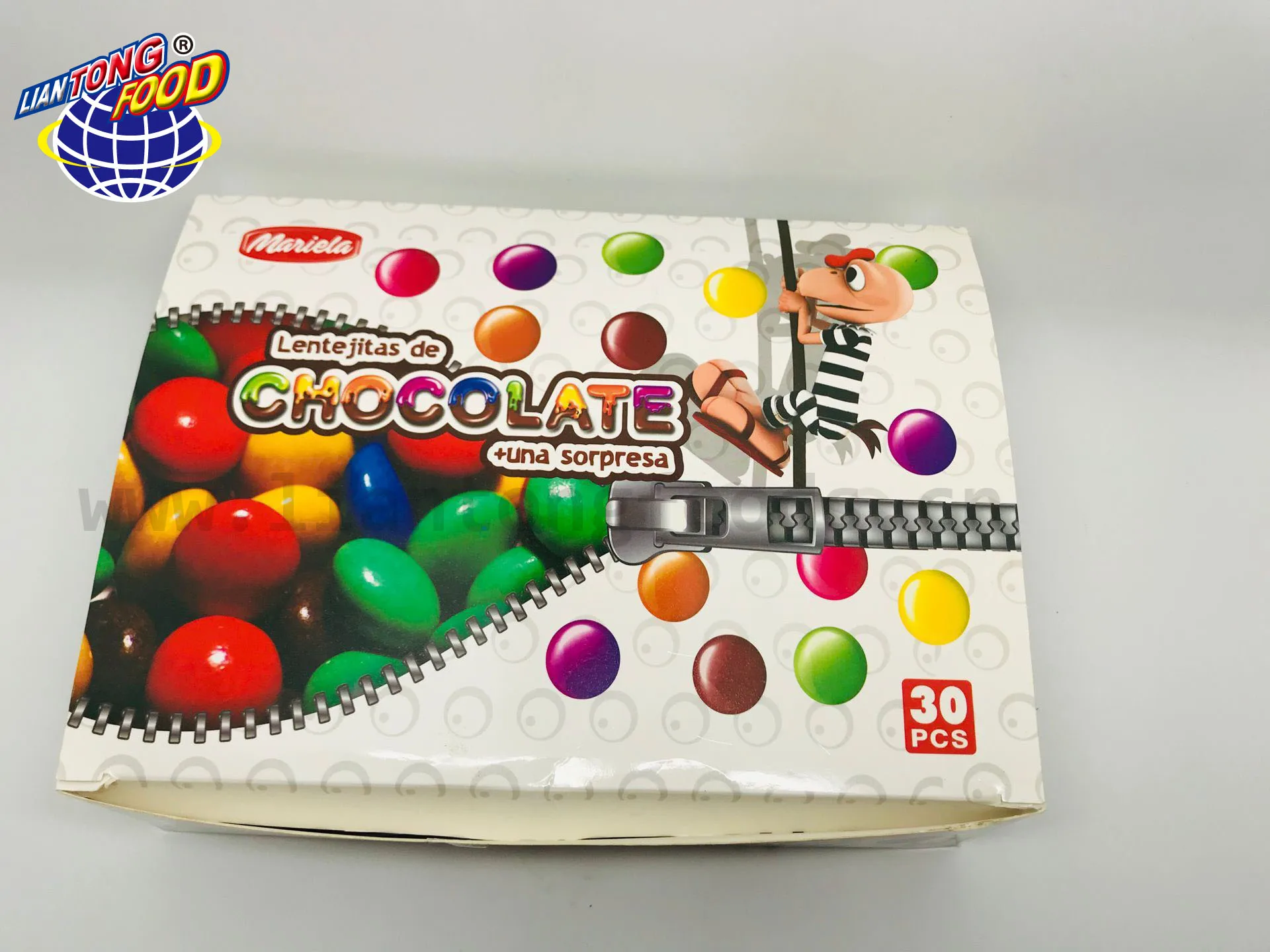 New product 15g bagged chocolate beans + DIY toy bag