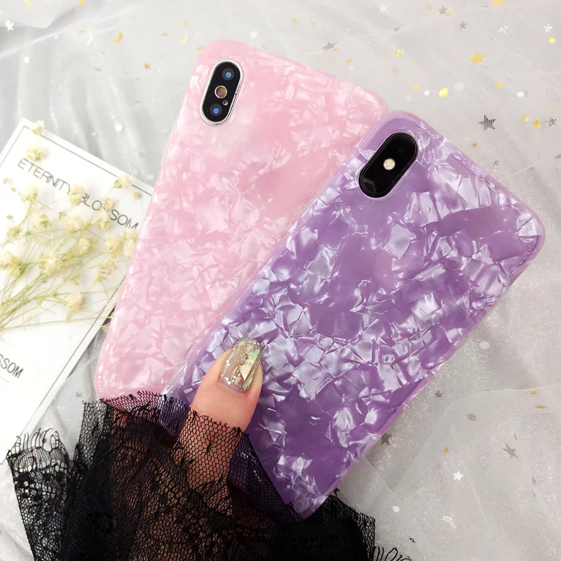 Новый высокое качество IMD сотовый телефон чехол довольно ТПУ обувь для девочек iPhone 6/7/8/X/XS/XR/XS Max