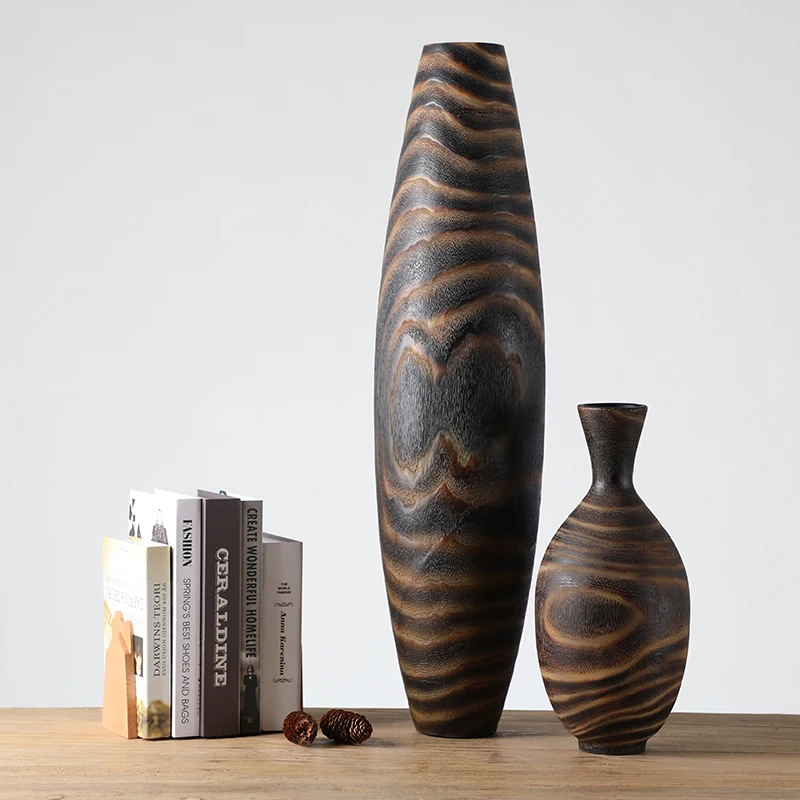 New Home Decoration Western Artistic Vase Decor Modern Flower Vases Decoration Floral Tall Vase