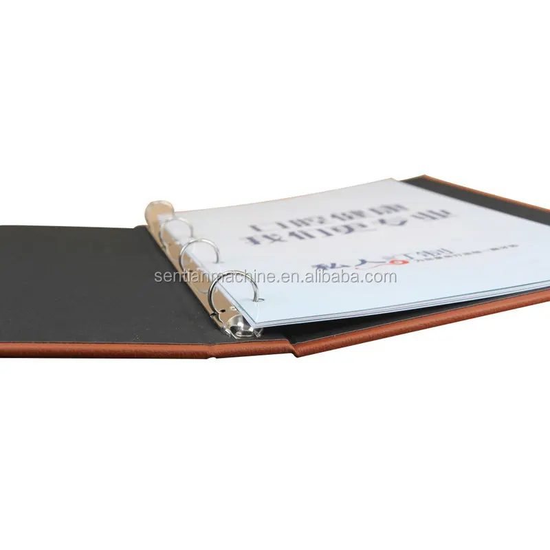 China marketplace automatic gluing hard cover calendar book making machine