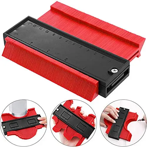 
High Accuracy Outline Gauge Tool Profile Contour Gauge Duplicator Tile Contour Gauge 
