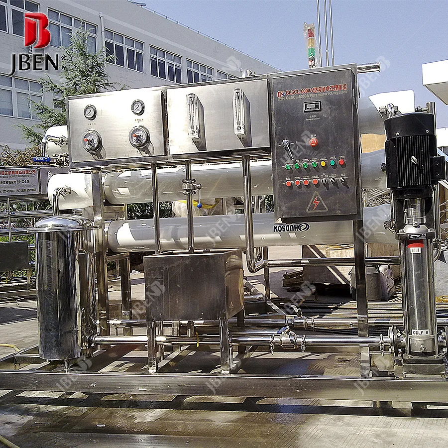industrial RO water treatment plant/reverse osmosis water filter machine/waste water treatment system