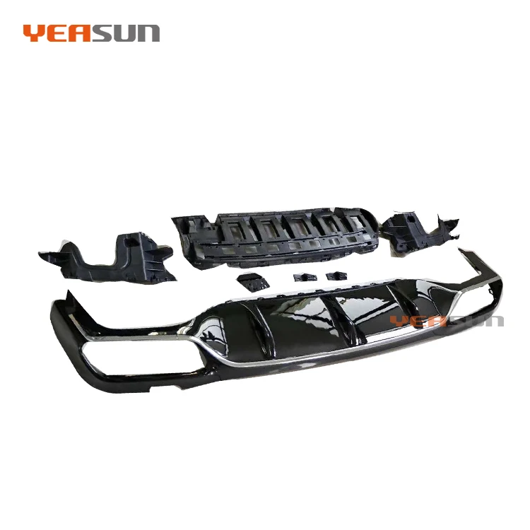 Для Mercedes Benz E300 E350 Спорт Авто Комплект запчастей для корпуса W213 AMG E Class E63S задний диффузор