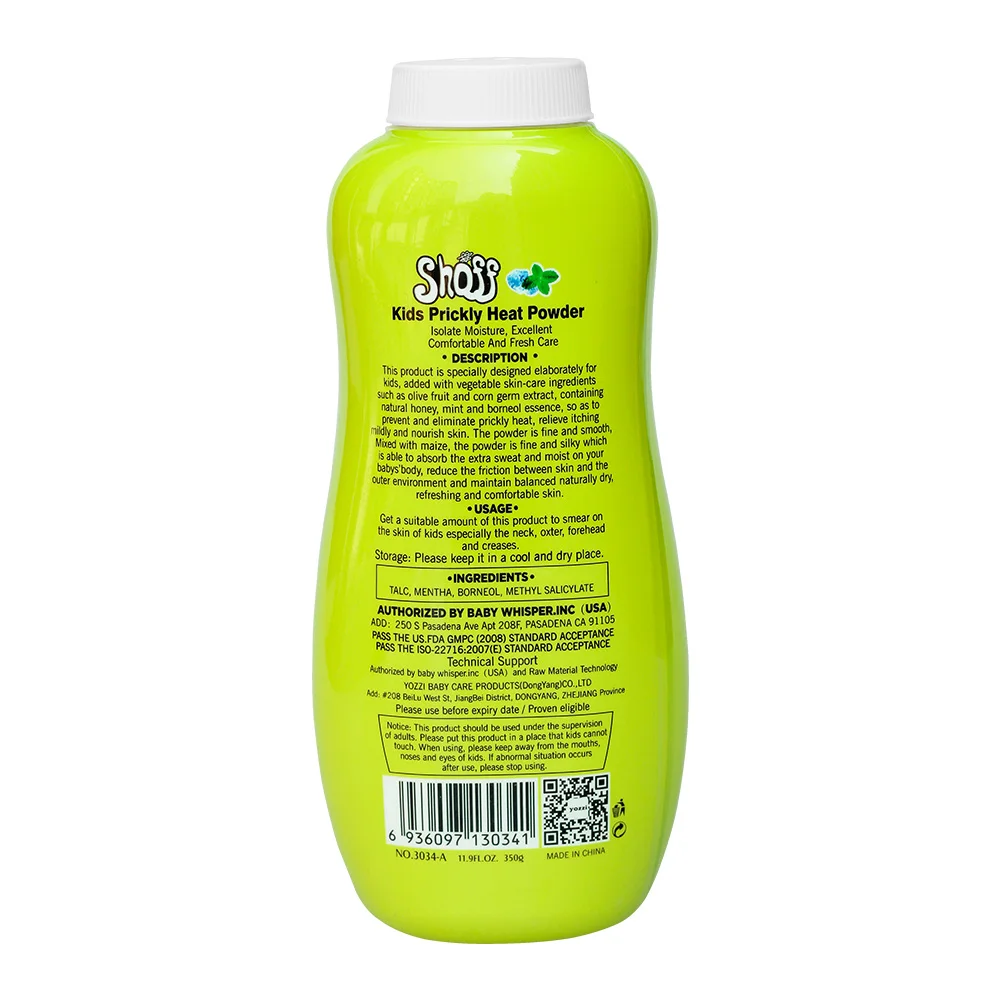 
Wholesale High Quality Natural Mild Antiperspirant Corn Starch Baby Talcum Powder. 