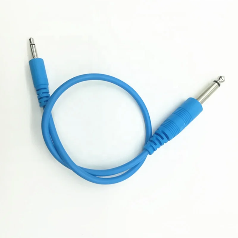 High Quality PVC mono Audio Cable 3.5mm audio cable male to male mono Jack Audio Aux adapter Cable