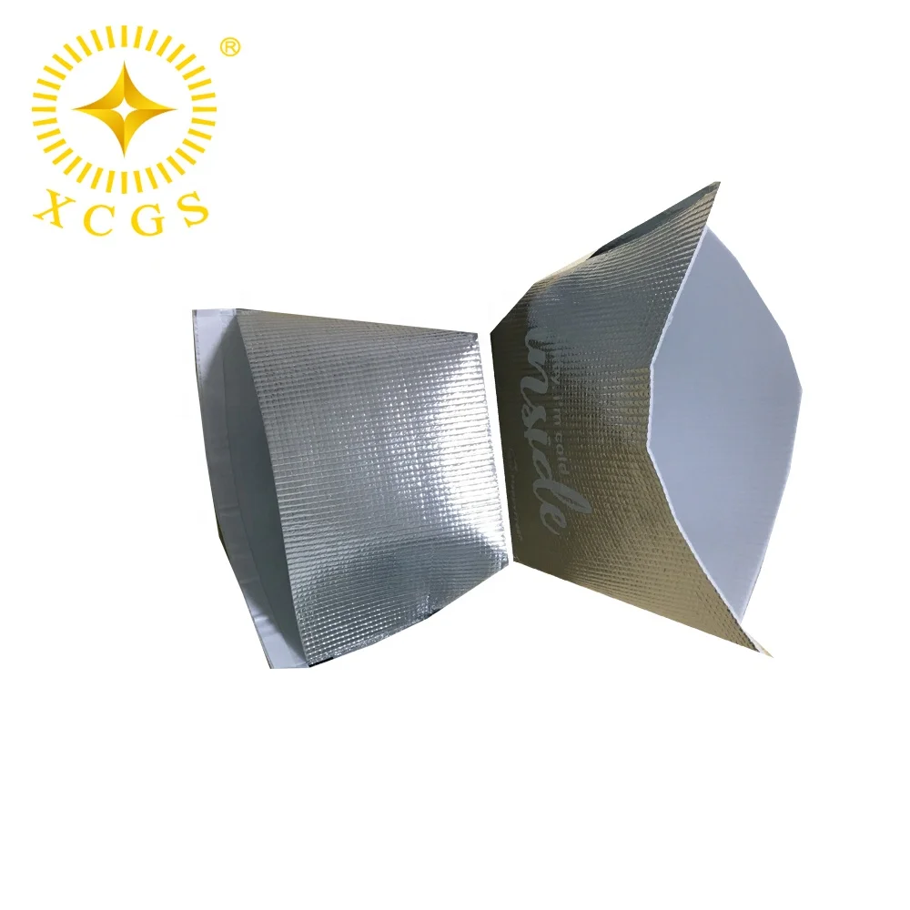 Охлаждающие конверты из серебристого пенопласта 22x18 термомягкие