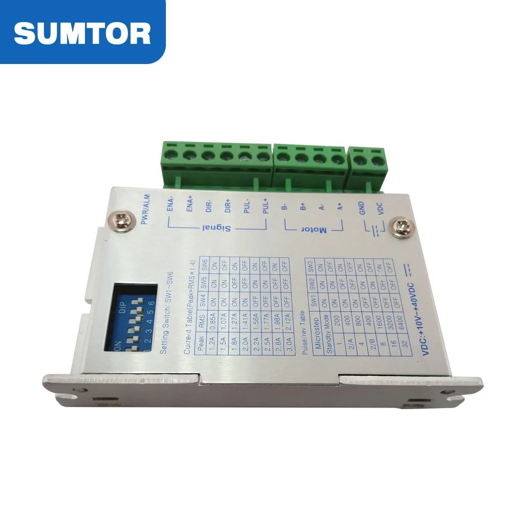 M430 драйвер 24-40V 3A 32 подразделение без сопротивления для шагового двигателя nema23