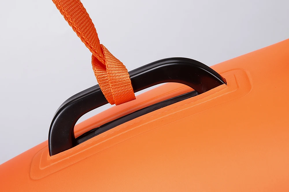 Orange Personal Open Water Swim Safety Tow Buoy 28L