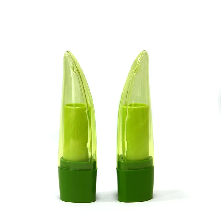 
Hot Sale Empty Aloe Shape Tube of Lipstick 